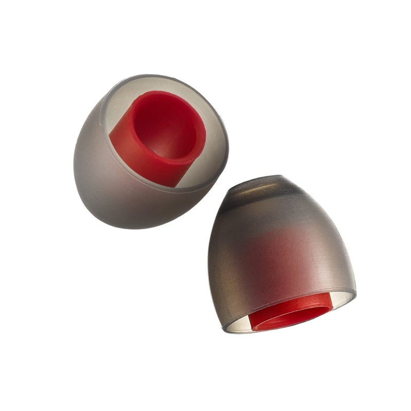 SpinFit سبين فيت CP155 لفوهة سماعات الأذن العريضة والطويلة - م - أطراف أذن سيليكون مسجلة براءة اختراع للاستبدال (2 زوج) (لفوهة بقطر من 6-7 مم) - Image 1